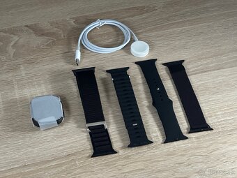 NOVÉ Apple Watch Ultra 2 BLACK TITAN + ZÁRUKA - 10