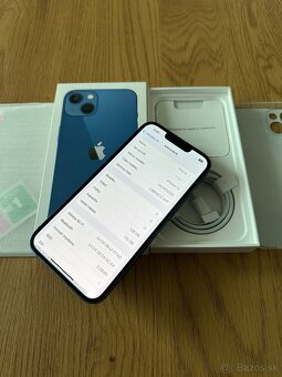 iPhone 13 128 gb Blue - komplet príslušenstvo, záruka - 10