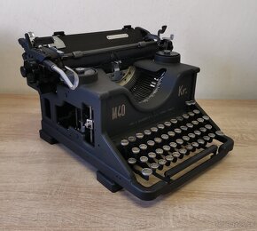 Militária písací stroj OLIVETTI M40 KRIEGSMASCHINE - 10