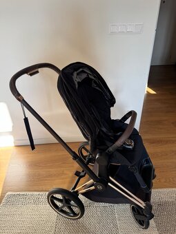 Cybex Priam Rosegold Deep Black trojkombinácia - 10