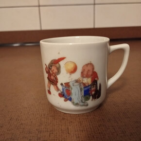 Retro detský porcelán 1. - 10