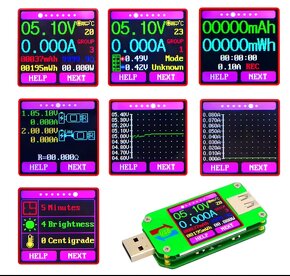 Multifunkčný USB Meter FNB-38, UM-24C, KWS-MX18 - 10