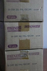 Betacam SP Maxell nevybalené kazety - 10