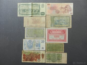 Bankovky 10 Kusov za 25€ - 10