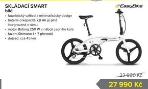 Predám skladací elektrobicykel Easybike zdarma cyklovozik - 10