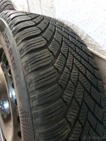 Zimná sada 205/55 r16 DOT 3520 na originálDiskoch FORD 5x108 - 10