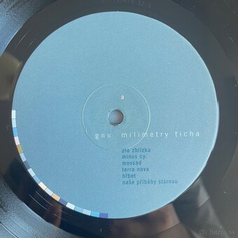 GNU Milimetry Ticha vinyl rarita - 10