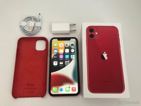 apple iphone 11 64gb Red / Batéria 100% - 10