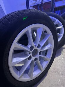 Zimné pneumatiky +disky Continental 205/55 R16 91 h ms - 10