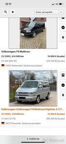 VOLKSWAGEN MULTIVAN T4 2,5 tdi 111 kw Highline - 10