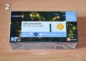 Svetelne retaze rozne druhy: 100 LED - 120 LED - 10