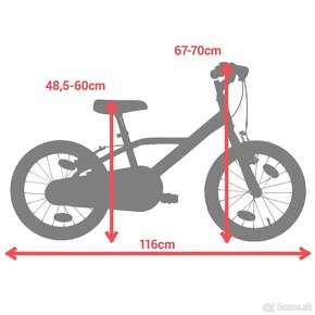 Bicykel Btwin 16” - 10