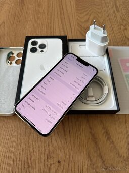 iPhone 13 Pro 256 gb Silver - komplet príslušenstvo, zaruka - 10