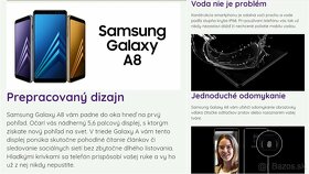 Samsung Galaxy A8 2018 A530F 4GB/32GB Dual SIM Čierny+darček - 10