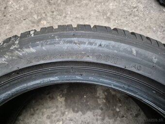 205/50 r17 zimné 4 ks BRIDGESTONE dezén 6,5-4,5 mm DOT2023 - 10