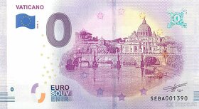0 euro souvenir bankovky - 10