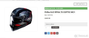 Prilba HJC RPHA 70 veľ. L - 10