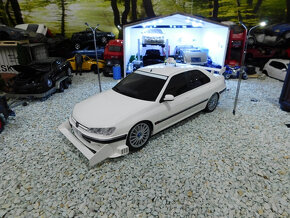 model auta Peugeot 406 Taxi Otto mobile 1:12 - 10