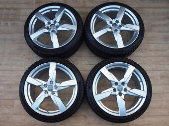 19" 5x112 ALU KOLA AUDI TT RS – ZIMNÍ + ČIDLA – TÉMĚŘ NOVÉ - 10