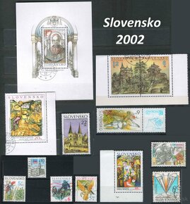 Poštové známky, filatelia: Slovensko 1993-2019 - 10