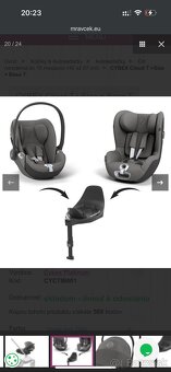 Cybex Cloud T i-Size PLUS + Isofix Base T - Mirage Grey - 10