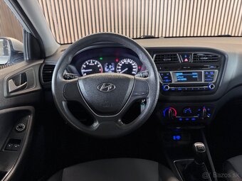 Hyundai i20 1.2 Benzín 2018/ Slovák / DPH / Komplet história - 10