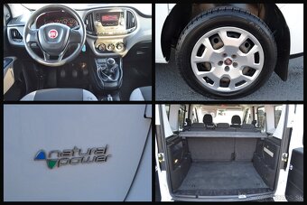 FIAT DOBLO 1.4 T-JET, CNG, MODEL 2020, ORIGINÁL 141.267 KM - 10