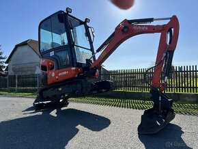 Minibagr Kubota KX018-4 hyd.podvozek + svahovka, 2014 - 10