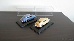 Autíčka modely Aston Martin, Maserati, Tatra 1:43. - 10