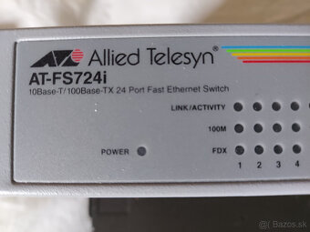 Predám switch ZyXEL GS-1116A, Allied  Telesyn 24 x AT-FS724i - 10