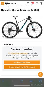 Mondraker chrono carbon 29” - 10