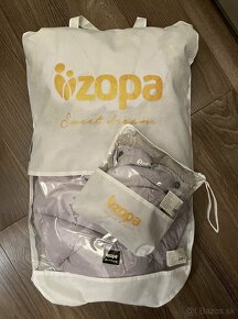 Zopa zimny teply fusak+rukavice na kocik, sedy - 10