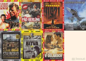 DVD hudobné, prírodovedecké, historické, vojnové, komédie... - 10