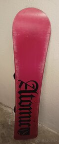 153 cm freestyle snowboard ATOMIC s viazanim NITRO - 10