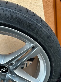 5x112 R18 8,5J ET29 originál Audi + 245/40 R18 letné (2024) - 10