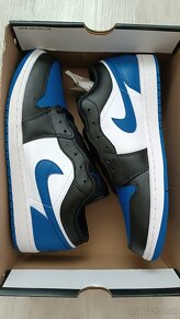 Nike Air Jordan 1 Low White/Royal Blue veľ. 45,5 - 10