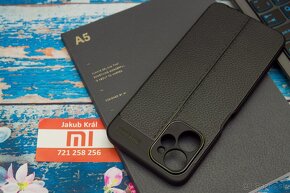 Silikónové puzdro s koženkovým vzorom pre Realme - 10