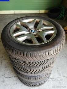 18" Alu disky 5x120 na Bmw X3, X5, X6 celoročné pneumatiky - 10