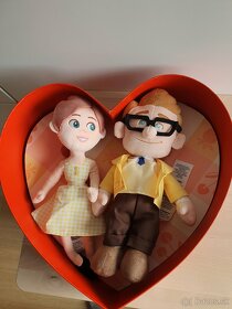 Carl and Ellie Soft Toy Set, Up hračky Disney store - 10