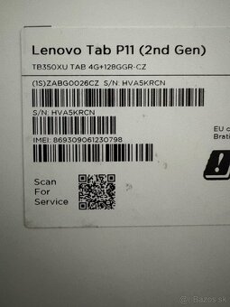 Lenovo tablet P11 - 10