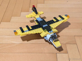 lego creator 6745 : lietadlo, helikoptéra, stíhačka - 10