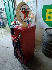 Starý benzínový stojan Tokheim TEXACO, původní lak - 10