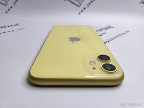 Apple iPhone 11 64gb Yellow zachovalom stave komplet +záruka - 10