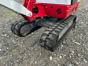 Minibagr Takeuchi TB 216 hyd. podvozek + svahovka - 10