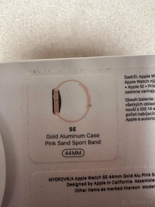 Apple Watch SE 44mm Gold - 10