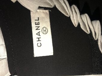 CHANEL saty black/white M/L made in italy - 10