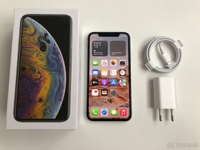 apple iphone XS MAX 256gb Silver / Batéria 100% - 10