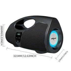 Výkonný nový 40W bluetooth reproduktor s mikrofonem. - 10