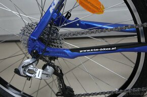 odpružený ALU horský bicykel KTM 26" rám 43cm - 10