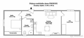 Mobilný dom PHOENIX 5x15m - 10